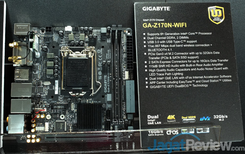 Computex 2015: Lini lengkap Motherboard Gigabyte Ultra Durable Untuk Intel Skylake 1 Computex 2015 Gigabyte Z170N WIFI