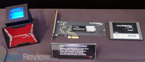 Computex 2015 Kingston HyperX Savage, HyperX predator, HyperX Fury SSD