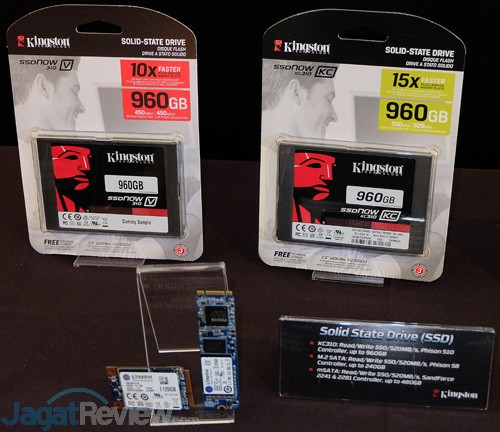 Computex 2015 Kingston SSDNOW V310, KC310, M2, mSATA SSD