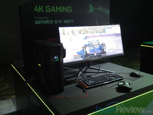 Computex 2015 Booth Raid: NVIDIA 7 Computex 2015 NVIDIA 980 Ti 4K Demo - Project Cars