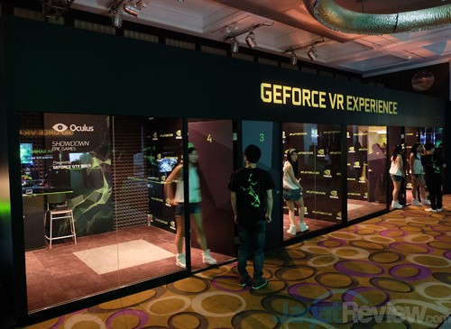 Computex 2015 NVIDIA VR Demo Rooms