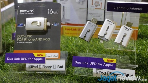 Computex 2015 Booth Raid: PNY 7 Flash disk khusus dengan konektor Lightning untuk pengguna iOS