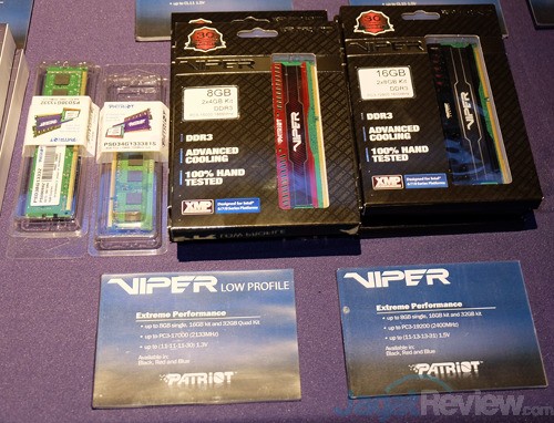 Computex 2015 Room Raid: Patriot 12 Computex 2015 Patriot Viper DDR3