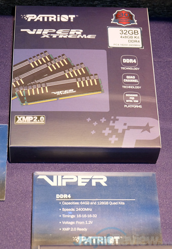 Computex 2015 Room Raid: Patriot 11 Computex 2015 Patriot Viper Extreme DDR4