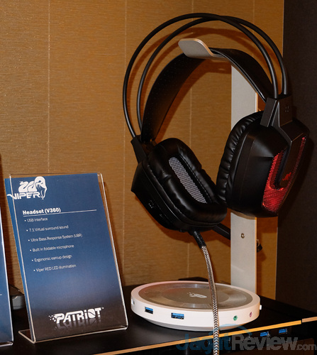 Computex 2015 Room Raid: Patriot 4 Computex 2015 Patriot Viper Headset V360