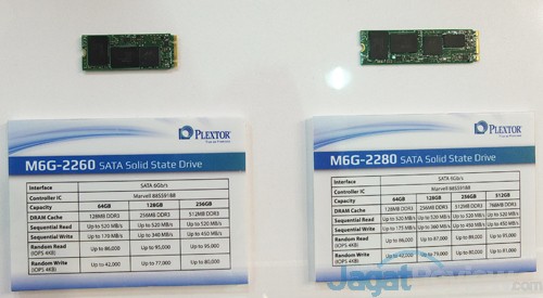 Computex 2015 Plextor M6G-2260 & M6G-2280