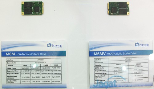 Computex 2015 Plextor M6M & M6MV