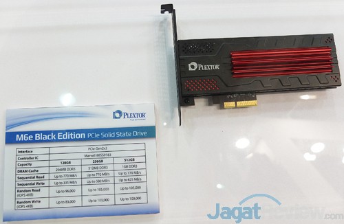 Computex 2015 Plextor M6e Black Edition