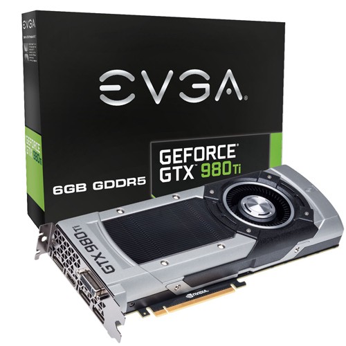 Parade VGA NVIDIA GeForce GTX 980 Ti 4 EVGA GTX 980 Ti 1000 1076 7010
