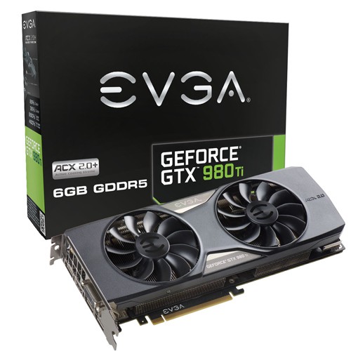 Parade VGA NVIDIA GeForce GTX 980 Ti 6 EVGA GTX 980 Ti ACX 2.0+ 1000 1076 7010