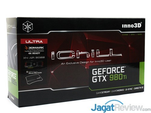 Preview: Unboxing Inno3D iChill GTX 980Ti X4 Ultra 2 Front