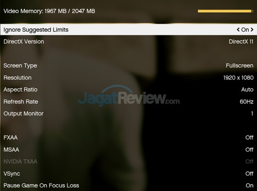 Review NVIDIA GTX 950M DDR3: Tangguh di Laptop Gaming Murah 6 GTAV Setting 01