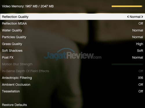 Review NVIDIA GTX 950M DDR3: Tangguh di Laptop Gaming Murah 8 GTAV Setting 03