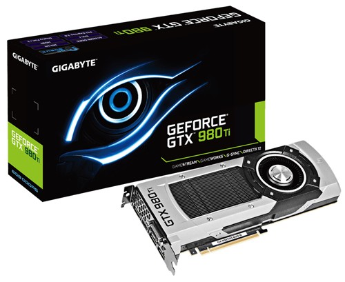 Parade VGA NVIDIA GeForce GTX 980 Ti 8 Gigabyte GTX 980 Ti 1000 1075 7010