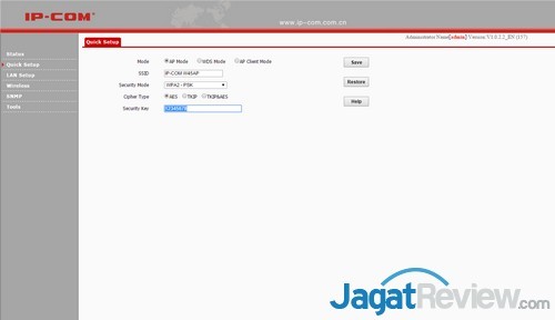 Hands-On Review IP-Com W45AP 3 IP-Com W45AP - SS 03