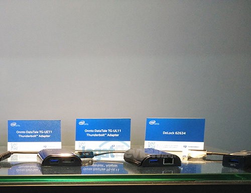 Intel Booth Raid Computex 2015 - Thunderbolt Adapter