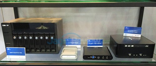 Intel Booth Raid Computex 2015 - Thunderbolt Bulky Storage