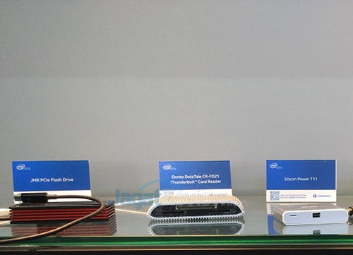 Intel Booth Raid Computex 2015 - Thunderbolt storage 1