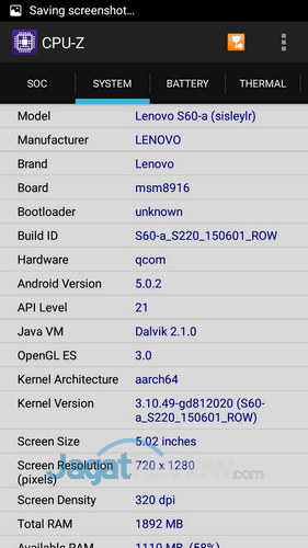 Preview Lenovo S60: Kinerja 2 Lenovo S60 Launch - Board