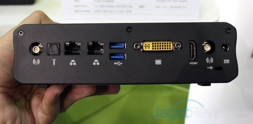 Computex 2015 Booth Raid: Manli 3 Manli  T6 Gaming PC backpanel