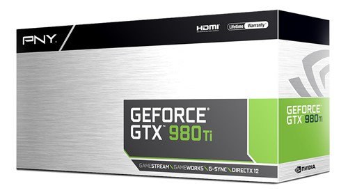 Parade VGA NVIDIA GeForce GTX 980 Ti 2 PNY GTX 980 Ti Box