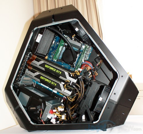 Computex 2015: Melihat Lebih Dekat Alienware Area 51 4 Samping kanan