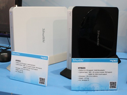 Computex 2015 Booth Raid: Shuttle 4 Shuttle SFFBT03 dan Shuttle SFFBU05