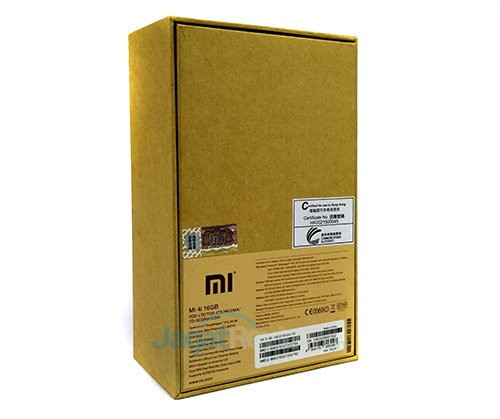 Xiaomi Mi 4i - Kemasan Belakang