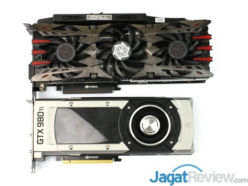 Preview: Unboxing Inno3D iChill GTX 980Ti X4 Ultra 7 perbandingan Panjang