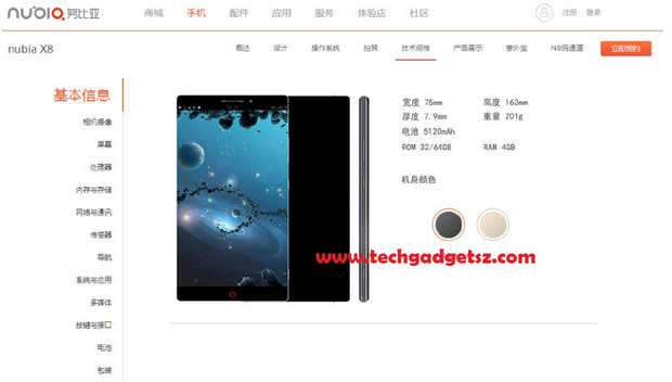 Penampakan ZTE Nubia X8 dengan Layar Tanpa Bezel Muncul di Internet 1