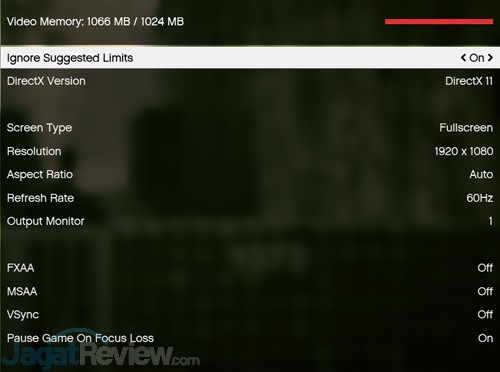 Uji VGA AMD Radeon M280X 4 GB di Notebook ASUS N551ZU 5 AMD R9 M280X GTAV Setting 01