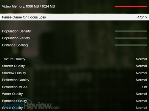 Uji VGA AMD Radeon M280X 4 GB di Notebook ASUS N551ZU 6 AMD R9 M280X GTAV Setting 02