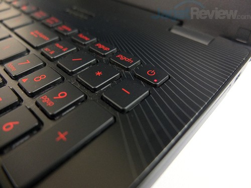 Review Notebook Gaming: ASUS ROG GL552JX 4 ASUS ROG GL552JX Power Button