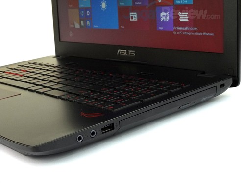 Review Notebook Gaming: ASUS ROG GL552JX 6 ASUS ROG GL552JX Right Side