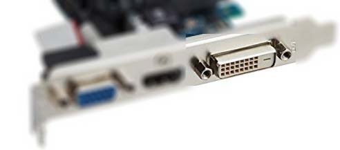 Mengenal Konektor Display di VGA Card 1 DVI Port