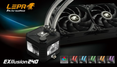 LEPA Rilis Watercooling AIO EXIllusion 240 1 EXllusion-240-001
