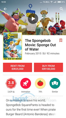 Google Play Movie Bisa Diakses Di Indonesia! 3 Google Play Movie - Buy