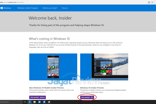 Tips: Dapatkan Windows 10 Original Gratis! 2 Logged in