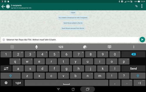 Tips: Mengirim Broadcast Ucapan & Undangan dengan WhatsApp 6 Screenshot_2015-07-14-22-39-06