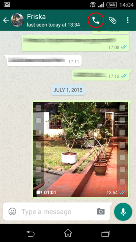 Tips WhatsApp: Nelpon Gratis via WhatsApp Call 2 Screenshot_2015-07-15-14-04-09