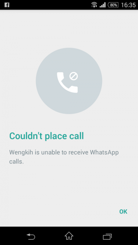 Tips WhatsApp: Nelpon Gratis via WhatsApp Call 5 Screenshot_2015-07-15-16-35-21