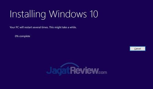Kasus Update Otomatis ke Windows 10 Kembali Muncul 1 Windows 10 Installation - Installing