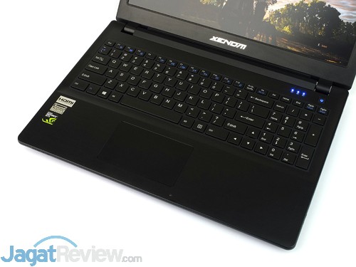 Review Notebook Gaming: Xenom Pegasus PS15C (2015) 2 Xenom Pegasus PS15C-BN12 (2015) Keyboard & Touchpad