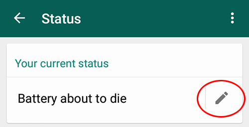 Tips WhatsApp: Update Status 4 ganti status 02-1