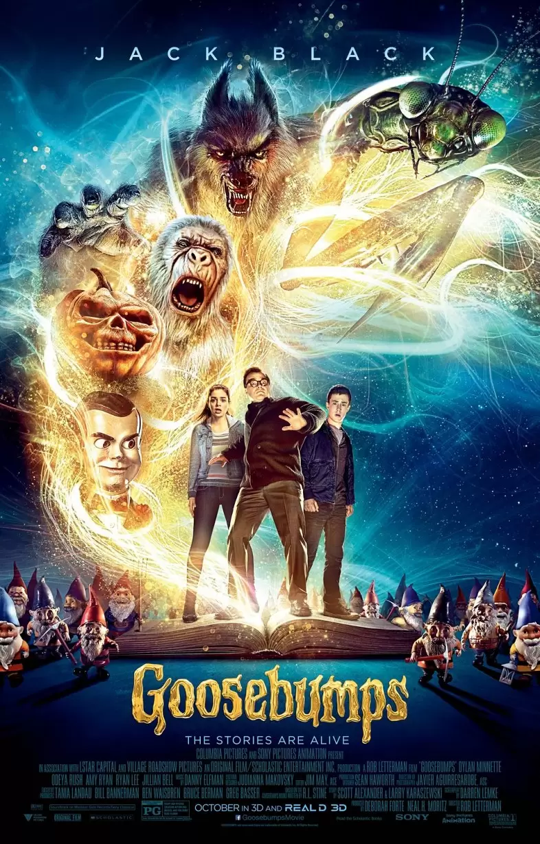 Goosebumps Akan Tayang Saat Haloween 1 goosebumps movie poster