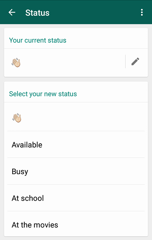 Tips WhatsApp: Update Status 6 hasil ganti status