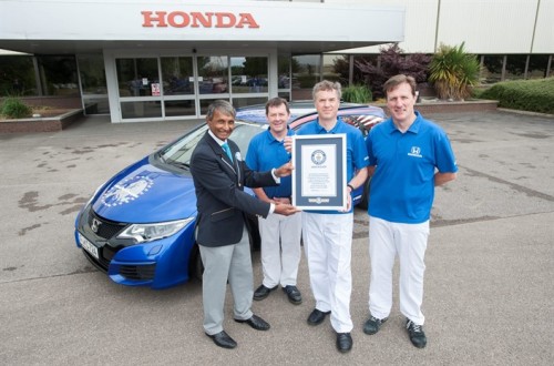 Honda Pecahkan Rekor Dunia untuk Mobil Hemat BBM 1 Honda sets new GUINNESS WORLD RECORDS(TM) title for fuel efficiency
