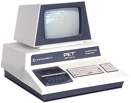 PC Legendaris, Commodore PET, pet2001-black