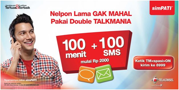 Paket Nelpon Murah dari Berbagai Provider Selular 2 simpati talkmania