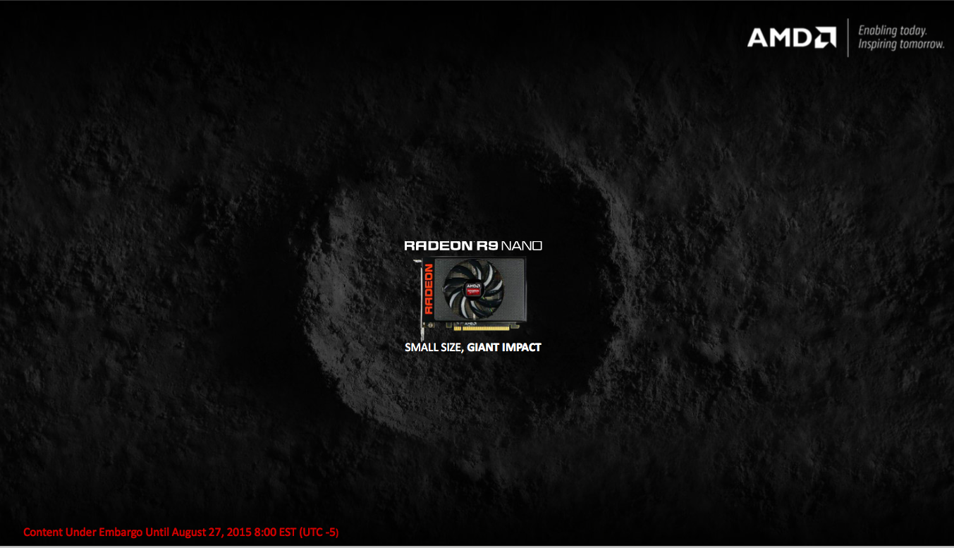 AMD Resmi Luncurkan R9 NANO 39 AMD 5